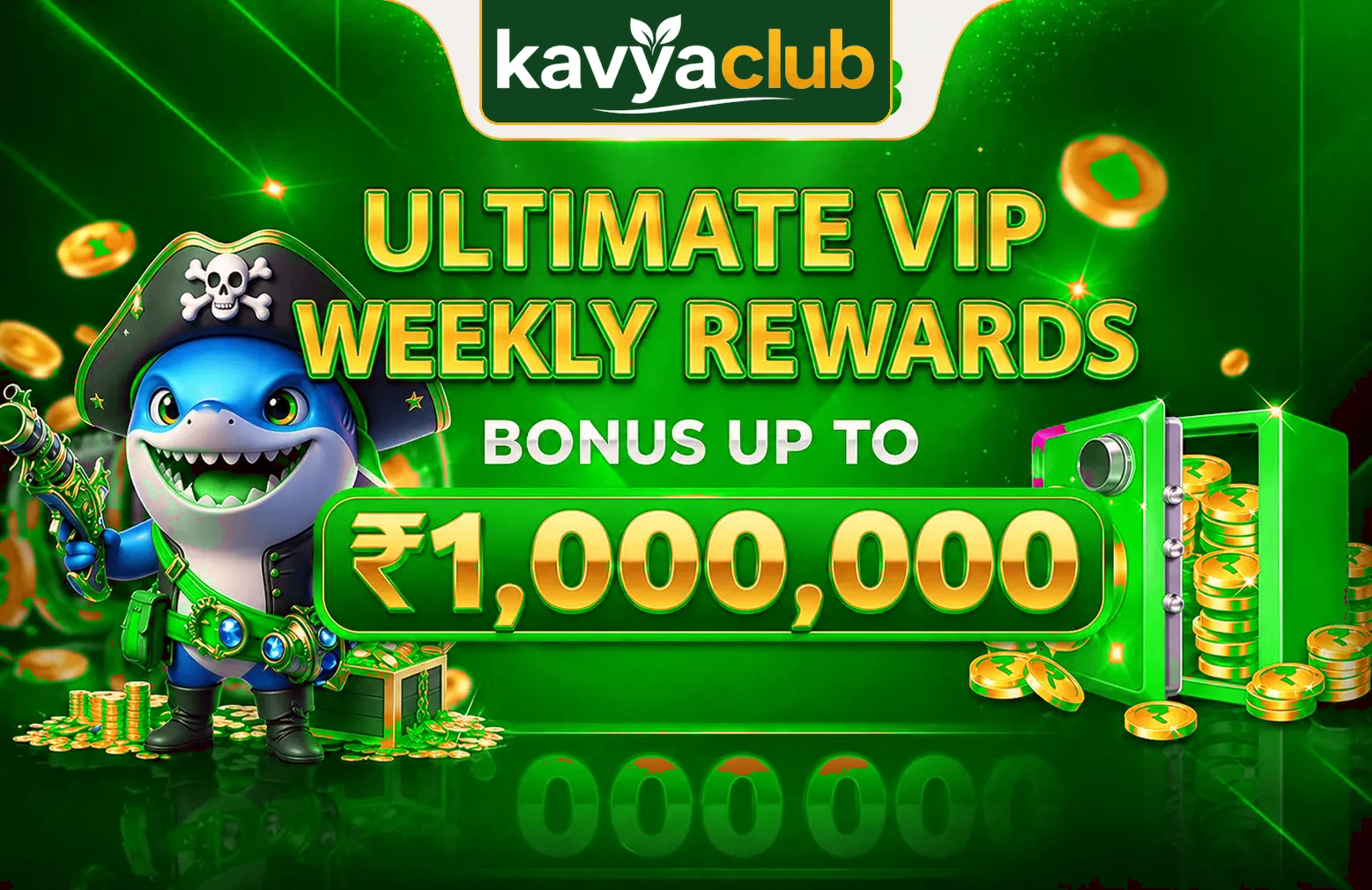 Various game categories on the Kavya Club platform